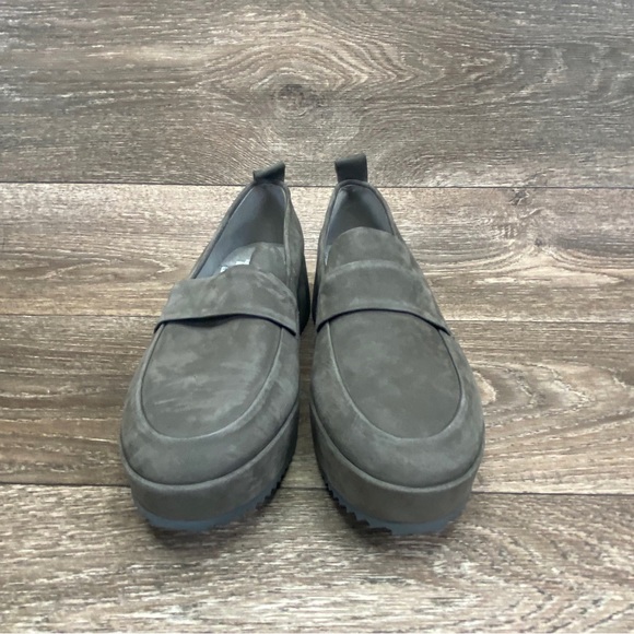 Eileen Fisher Max Platform Loafers Slip On Gray Women's US 6.5 Casual  Everyday - Picture 2 of 11